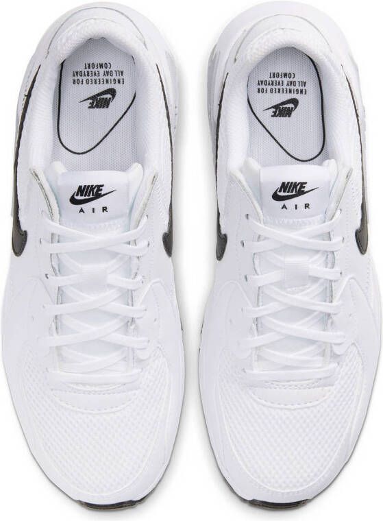 Nike Air Max Excee sneakers wit zwart zilver