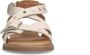 No Stress Dames PRE ORDER Witte leren sandalen met studs - Thumbnail 5