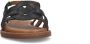 No Stress Dames Zwarte leren sandalen met gesp - Thumbnail 5