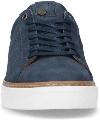 No Stress nubuck sneakers donkerblauw