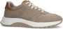 No Stress Heren Beige suède sneakers - Thumbnail 4