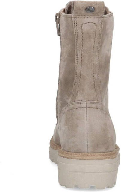 No Stress suède veterboots taupe