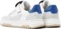 Nubikk Basket Court Jr leren sneakers wit blauw - Thumbnail 2