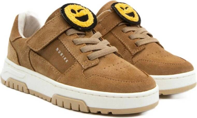 Nubikk Basket Teddy Jr suède sneakers camel