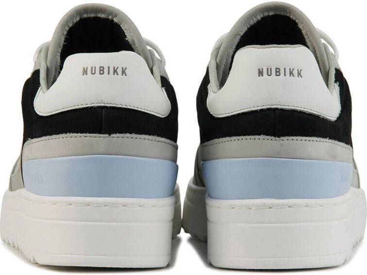 Nubikk Cliff Cane nubuck sneakers lichtgrijs