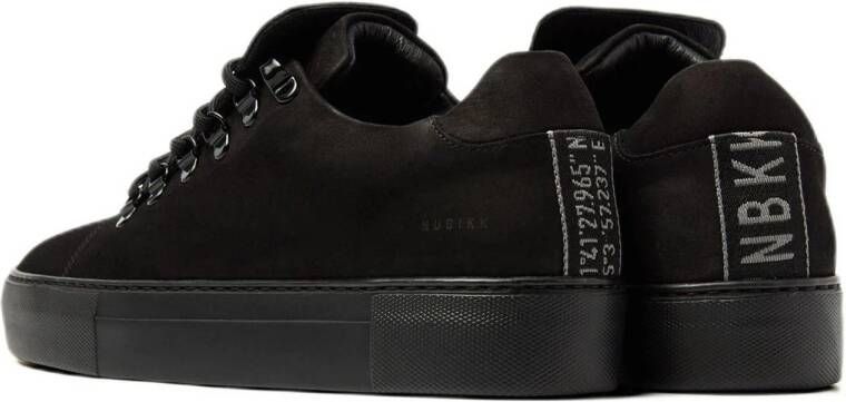 Nubikk Jagger Classic nubuck sneakers zwart