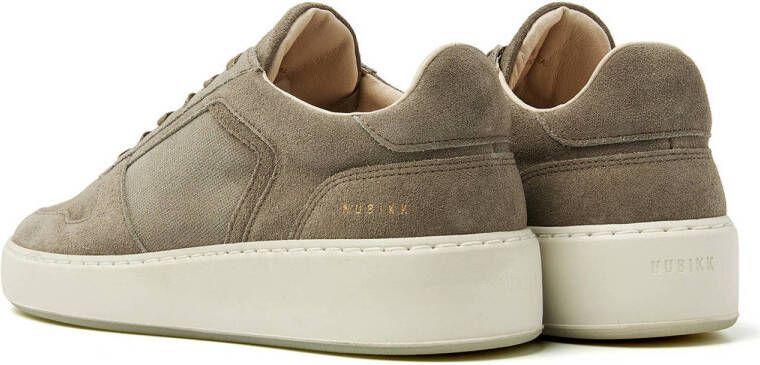 Nubikk Jiro Luca suède sneakers groen