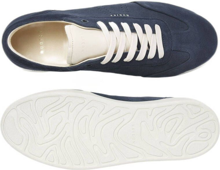 Nubikk Joro Liber suède sneakers donkerblauw