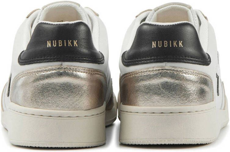 Nubikk leren sneakers wit