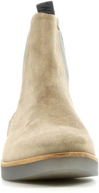 Nubikk Logan suède chelsea boots beige