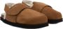 Nubikk suède clogs cognac Bruin Meisjes Suede Effen 31 - Thumbnail 9