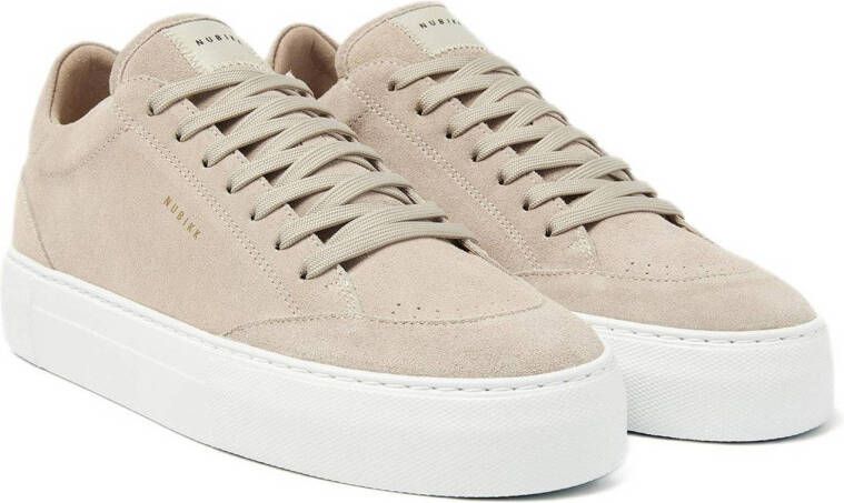 Nubikk suède sneakers beige