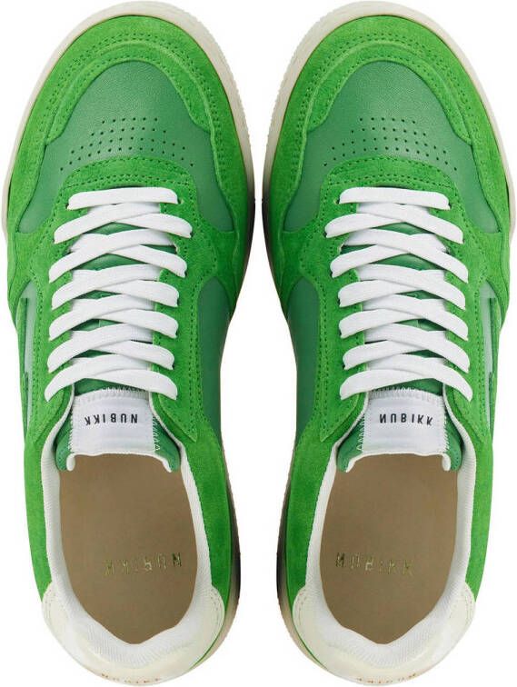 Nubikk suède sneakers groen