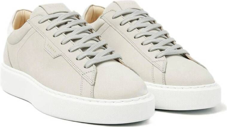 Nubikk Vince Tora nubuck sneakers lichtgrijs