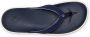 Olukai Nu'aPi'o Dames leren slippers Trench-Blue Trench-Blue - Thumbnail 3