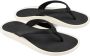 Olukai Pi'Oe Teenslippers Dames leren slippers Black Dk Shadow - Thumbnail 4