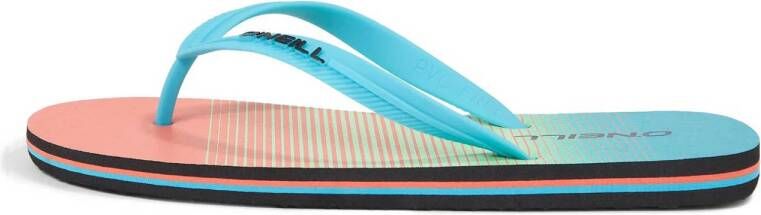 O'Neill Footwear teenslippers aqua oranje