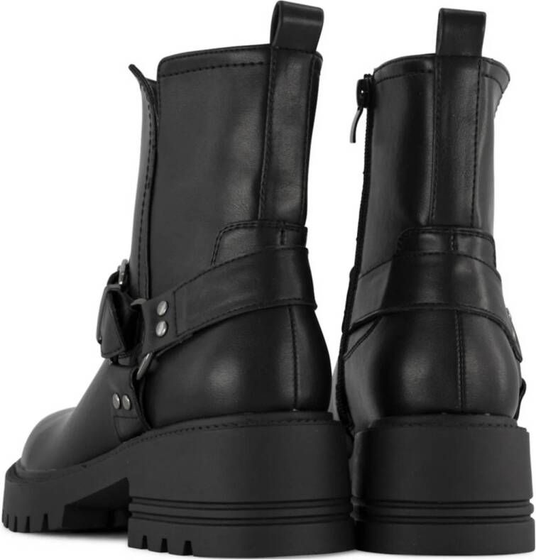 Oxmox chunky chelsea boots zwart