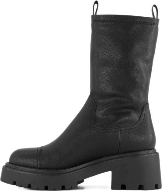 Oxmox chunky enkelboots zwart