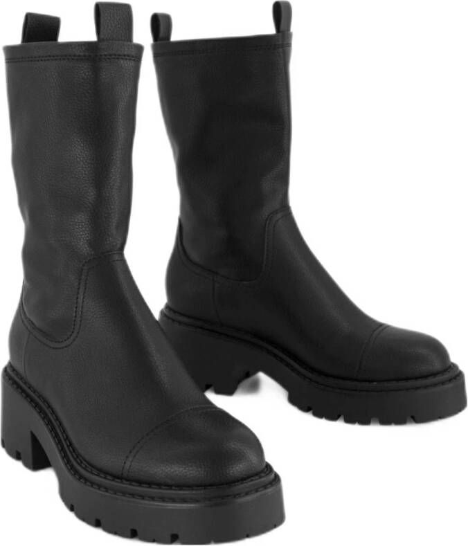 Oxmox chunky enkelboots zwart