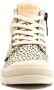 Palladium Pampa Safari canvas sneakers met dierenprint beige zwart - Thumbnail 6