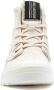 Palladium PAMPA UNDERLAYER Volwassenen Half-hoge schoenen Wit beige - Thumbnail 8