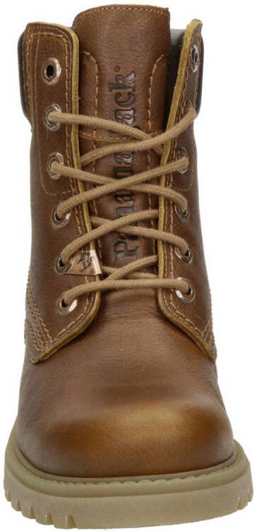 Panama Jack leren veterboots bruin