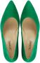 Paul Green Pumps Stiletto Dames Damesschoenen Suède Kitten heel hoogte 3779 Groen - Thumbnail 3