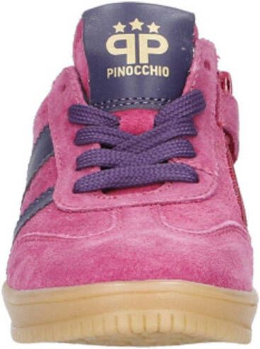 Pinocchio suède sneakers roze