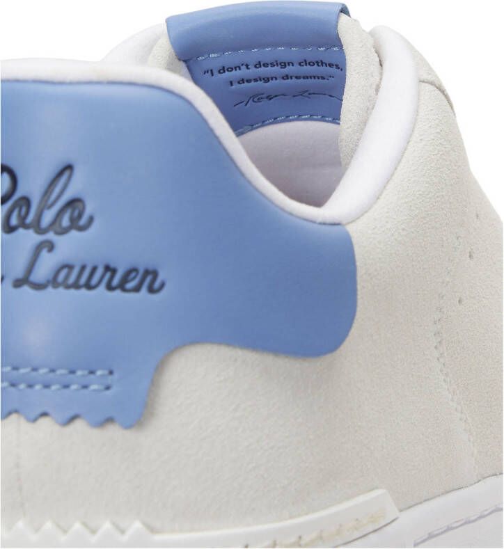 POLO Ralph Lauren Masters Court PP leren sneakers wit