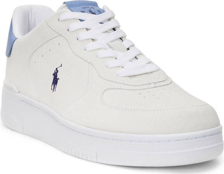 POLO Ralph Lauren Masters Court PP leren sneakers wit