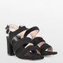 POSH by Poelman BO Dames Sandalen met hak Zwart - Thumbnail 4