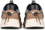 POSH by Poelman Cari chunky sneakers blauw beige - Thumbnail 3