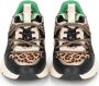 POSH by Poelman Cari chunky sneakers zwart panterprint - Thumbnail 2