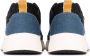 POSH by Poelman Carocel chunky denim sneakers blauw zwart - Thumbnail 3