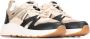 POSH by Poelman Carocel chunky sneakers zwart beige Meisjes Imitatieleer 30 - Thumbnail 4