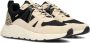 POSH by Poelman CAROCEL Dames Sneakers Zwart Met Beige Combinatie - Thumbnail 3