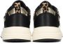 POELMAN zwarte sneakers animalprint Zwart Synthetisch Lage sneakers Dames - Thumbnail 5