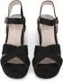 POELMAN C0118-15PSH1 sandaal black Zwart Synthetisch Sandalen met hak Dames - Thumbnail 4