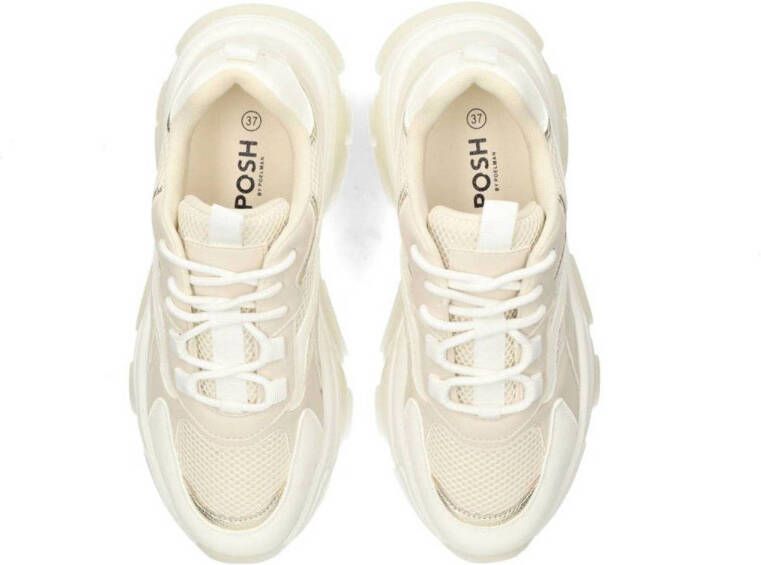 POSH by Poelman Polly chunky sneakers ecru