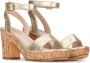 POSH by Poelman SUVI Dames Sandalen Goud - Thumbnail 3