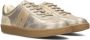 POSH by Poelman SANDY Dames Sneakers Goud met beige - Thumbnail 4