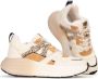 POSH by Poelman WAVY Dames Sneaker Beige met combinatie - Thumbnail 3