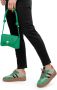 PS Poelman Anemone leren sneakers Anemone groen - Thumbnail 2