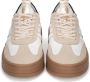 PS Poelman Anemone leren sneakers Anemone wit beige - Thumbnail 3