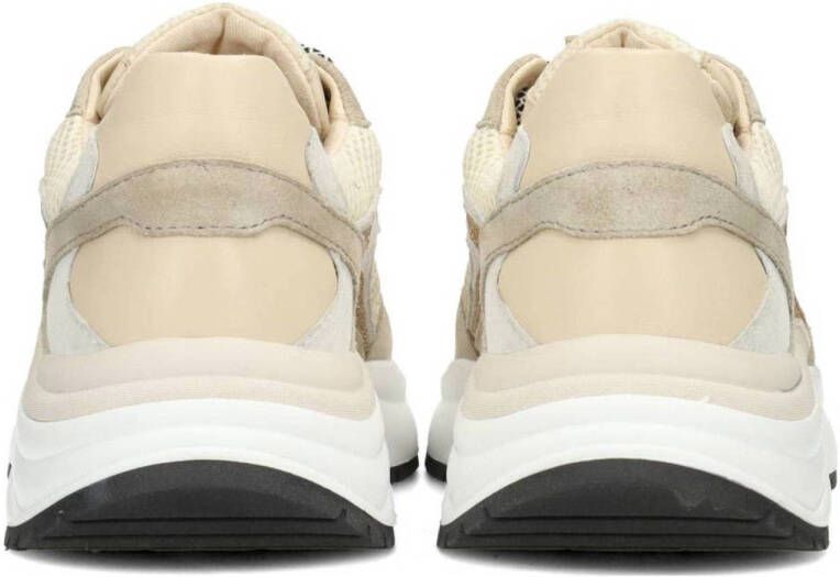 PS Poelman chunky leren sneakers beige