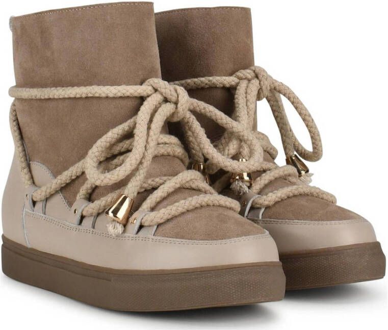 PS Poelman enkelboots taupe