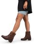 PS Poelman Hailee leren bikerboots cognac - Thumbnail 3