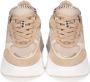 PS Poelman Jana chunky leren sneakers beige - Thumbnail 2