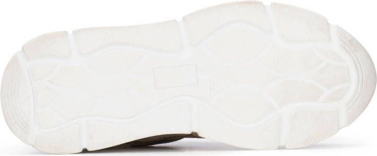 PS Poelman Jana chunky leren sneakers beige